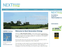 Tablet Screenshot of nxtgenerationenergy.com